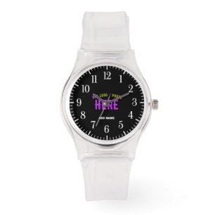 MONTRE MODERNE MODERNE PERSONNALISABLE CLAIR VÉRIFIÉ