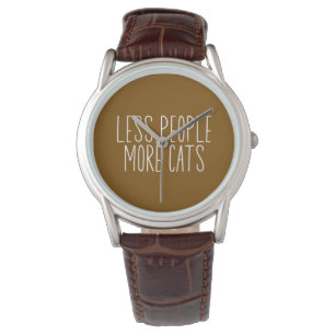 Montre Moins de Personnes Plus de Chats
