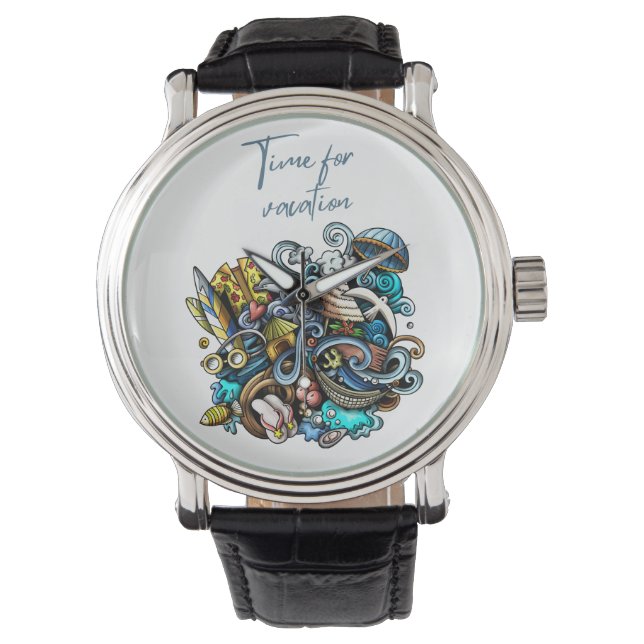Montre moment de vacances (devant)