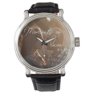 Montre Moments d'amour, couple amoureux