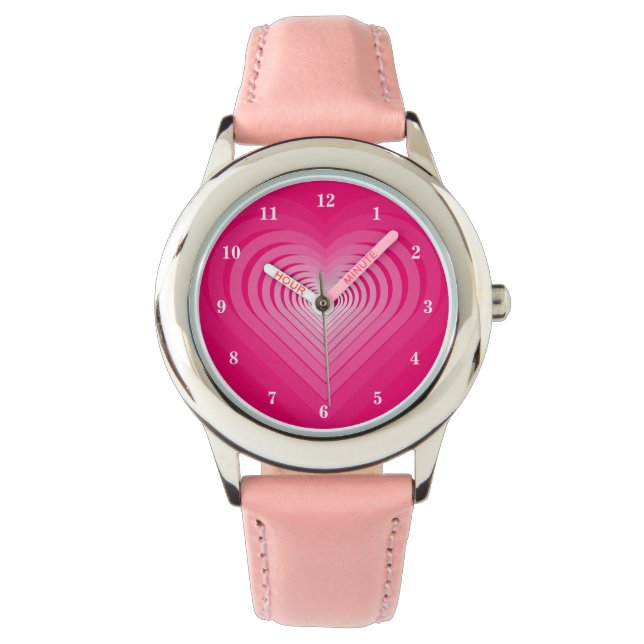 Montre Mon amour rose (devant)