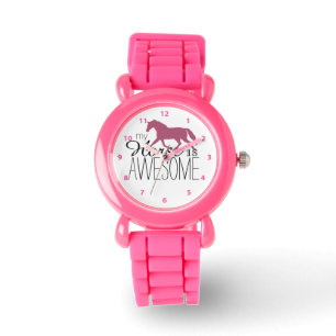 Montre Mon Cheval Est Un Équestre Magnifique
