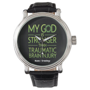 Montre Mon Dieu est plus Fort que les Lésions Cérébrales