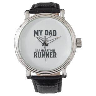Montre Mon père est un coureur de marathon Vintage Shirt