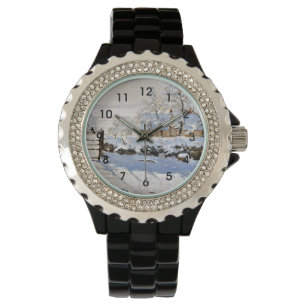 Montre Monet - La Magpie, célèbre peinture