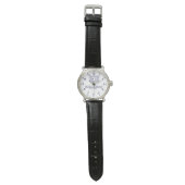 Montre  Monogram Names and initials Mrs and Mr (Plat)