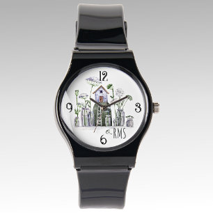 Montre Monogramme Cottage Fairytale Fleurs de Lace Reine 