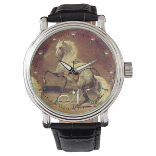 Montre MONogramme DE CHEVAL GRAY REMPLI