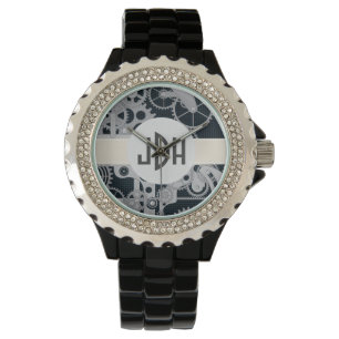 Montre Monogramme fait sur commande adapté vers le haut