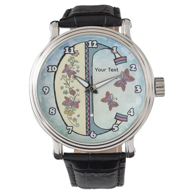 Montre Monogramme floral C (devant)