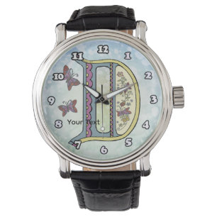 Montre Monogramme floral D