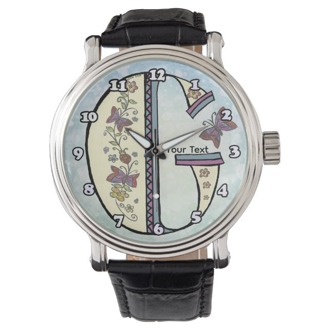 Montre Monogramme floral G (devant)