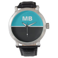Monogramme homme d'affaires moderne