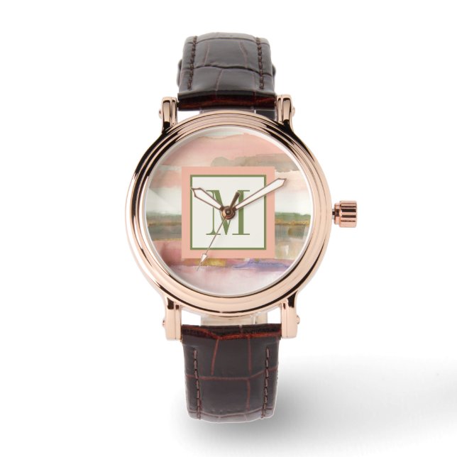 Montre Monogramme | Influence de la ligne et de la couleu (Recto)
