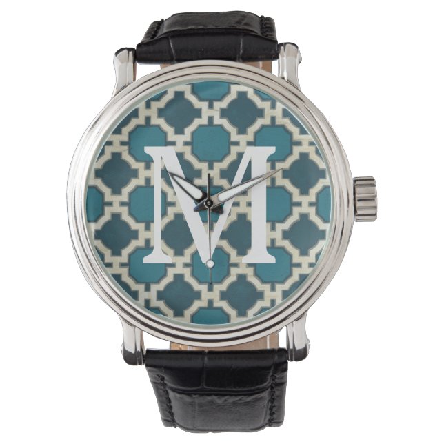 Montre Monogramme | Motifs du marché VI (devant)
