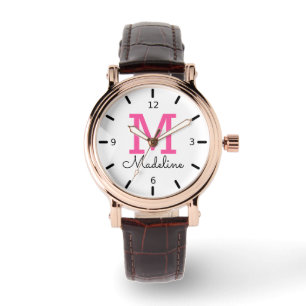 Montre Monogramme personnalisé