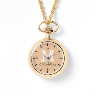 Montre Monogramme personnalisé