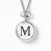 Monogramme personnalisé et surveillance de poche d