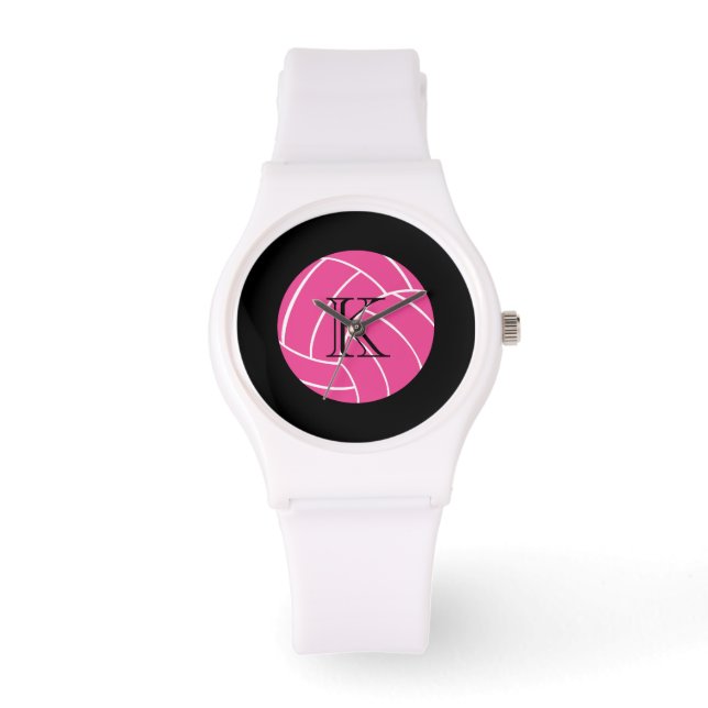 Montre Monogramme Pink Volleyball Wrist Watch (Recto)