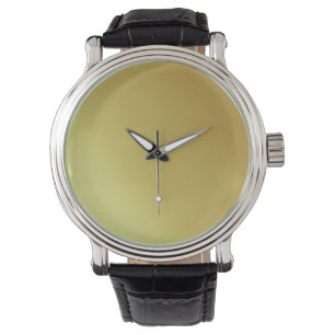 Montre Monogramme Rustique Turquoise Or Hommes Cuir