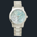 Montre Monogramme | Spray de fleurs II<br><div class="desc">Floral</div>