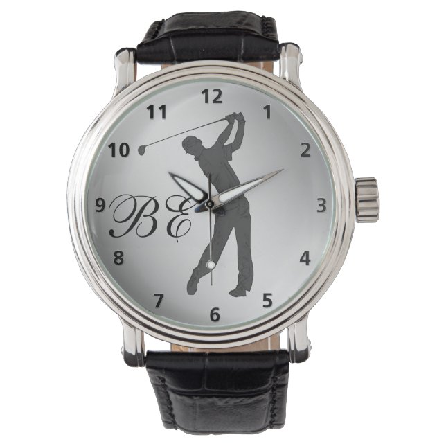 Montre Monogramme sur mesure de Swinger Golf (devant)