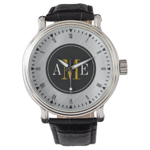 Montre Monographie Jaune Classique Homme