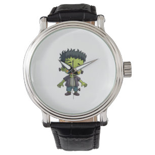 Montre Monstre de Frankenstein � T-shirt de dessin animé