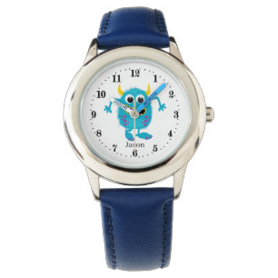 Montre monstre unisex des enfants drôles