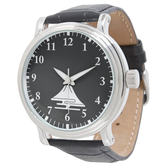 Montre Mont Fuji et brume (Incliné)