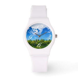 Montre Montagnes majestueuses de l'Alaska