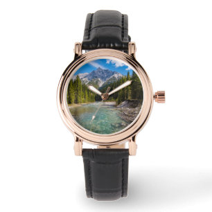 Montre Montagnes Parc national Banff, Rocheuses canadie