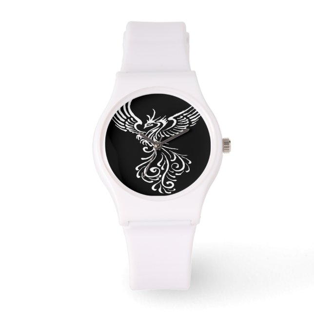 Montre Monter De La Phoenix Phoenix Illustration Blanche  (Recto)
