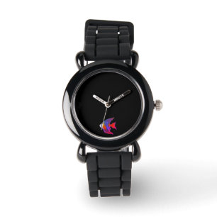 Montre montre Enfants petite conception de poisson