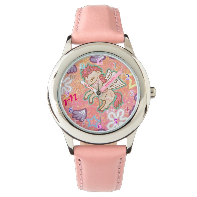 Montre Montre Montre de fille Unicorn (devant)