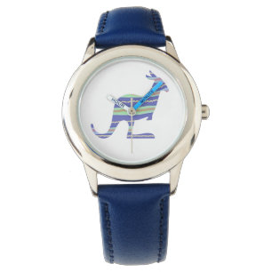 Montre Montre-poignet Kangaroo Bleu Enfants