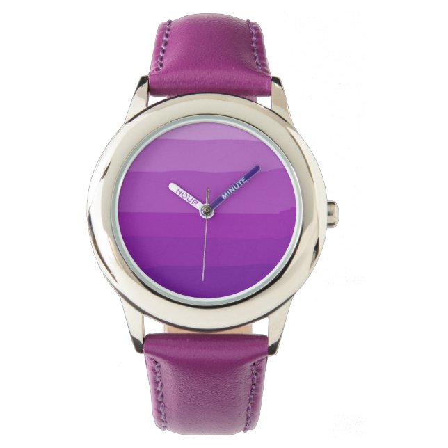 Montre Montre-poignet Ombre violet (devant)