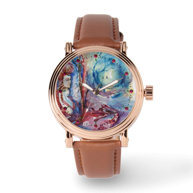 Montre MORGANA LE FAY Arthurian Legends Aquarelle (Recto)