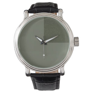 Montre Moss Green Quarter Watch - Personnalisé Face eWatc