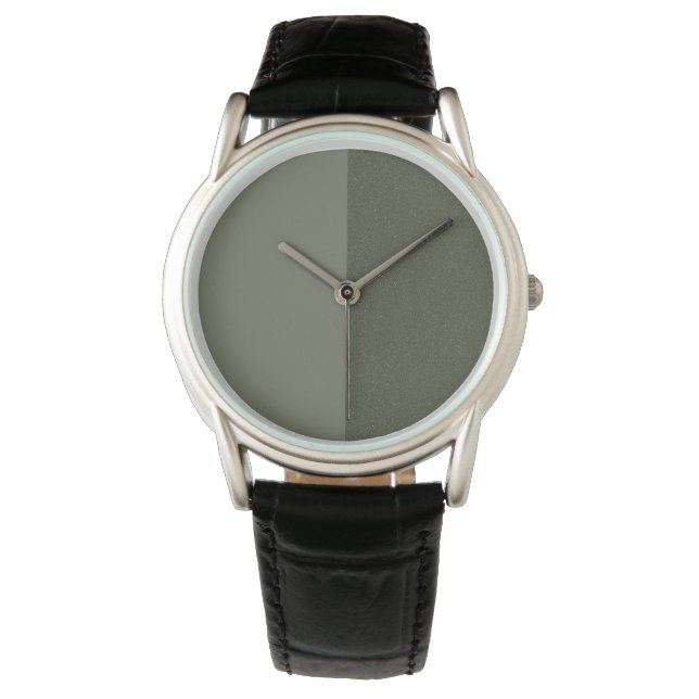 Montre Moss Moderne - Conception Deux Tons Personn (devant)