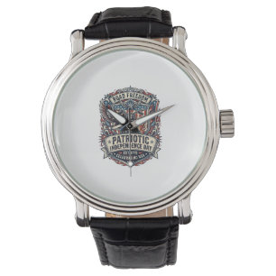Montre Motard Patriotique Patriote Route Liberté Patriot