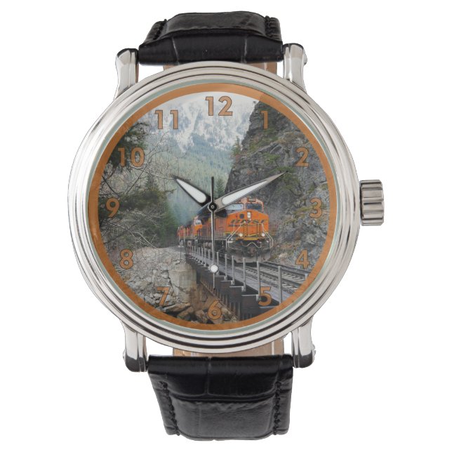 Montre Moteur de train diesel classique (devant)