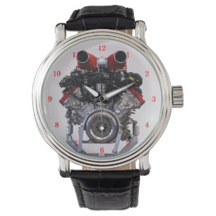 Montre Moteur V8 puissant