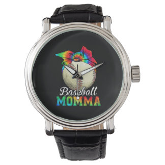 Montre Mother Art Baseball Momma Birthday