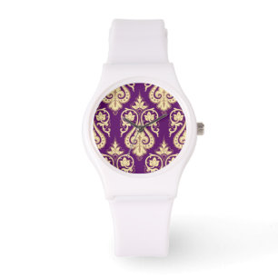 Montre Motif 4 de damassé