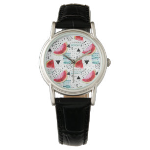 Montre Motif abstrait de pastèque