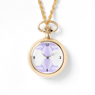 Montre Motif Art déco à Lilac