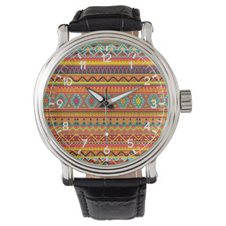 Montre Motif Aztec