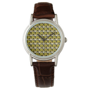 Montre Motif Citrine