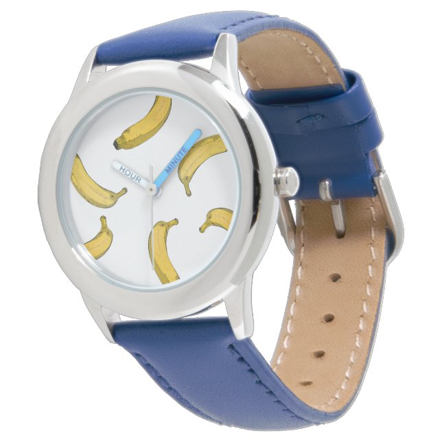 Montre Motif de banane (Incliné)